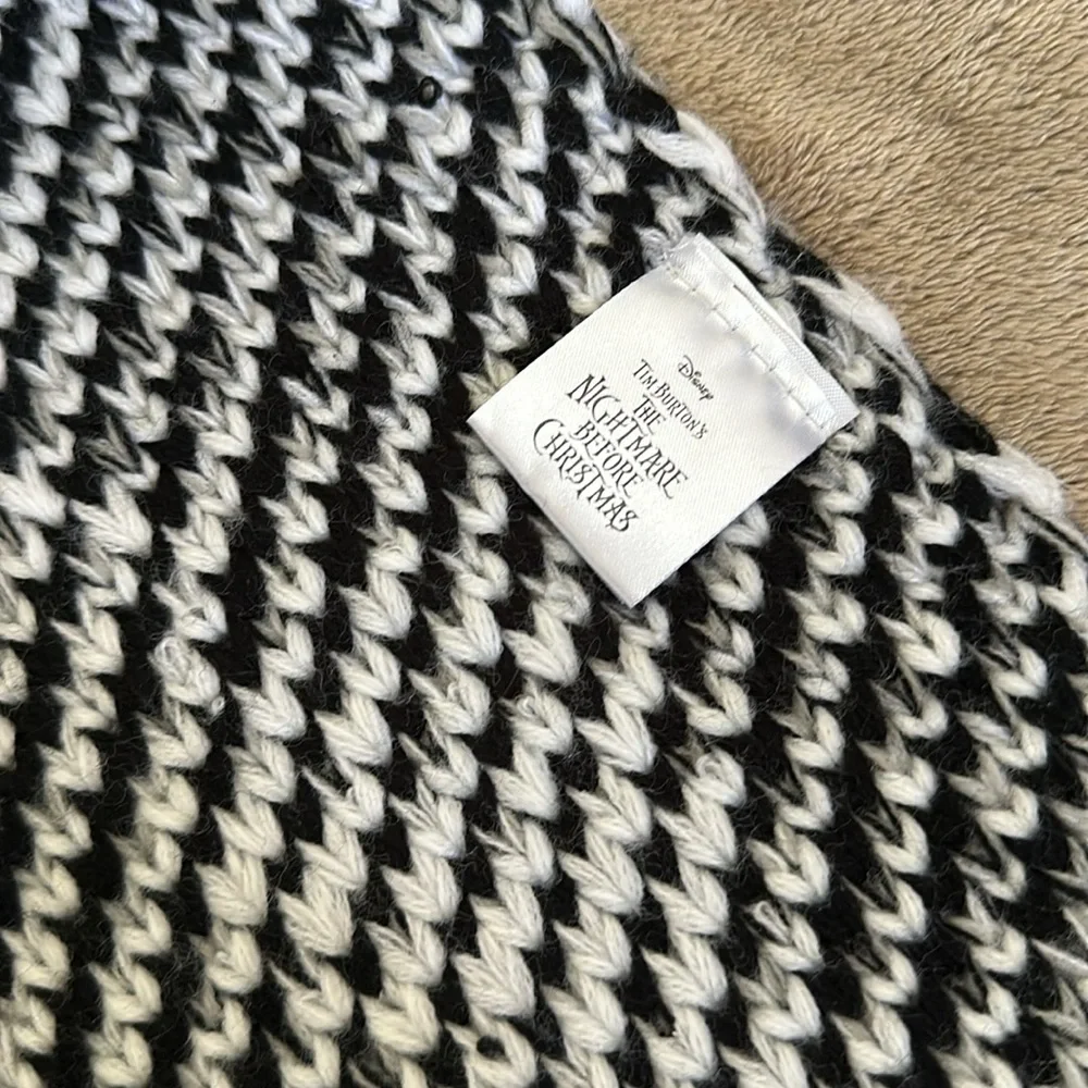 Disney The Nightmare Before Christmas Jack Knit Scarf